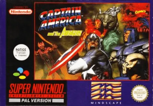 Captain America and the Avengers (Europe)